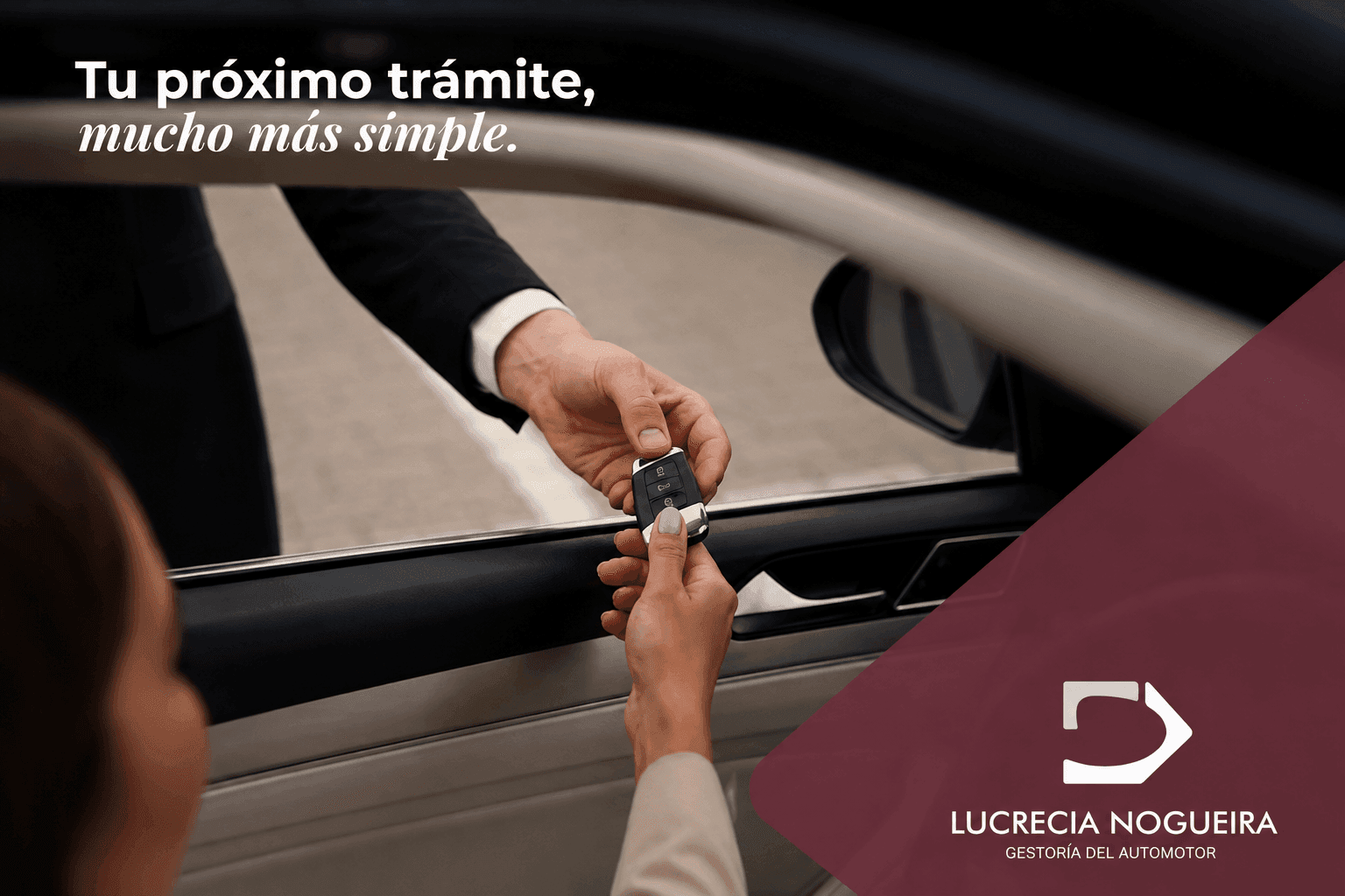 Gestoría del Automotor Lucrecia Nogueira — Tu próximo trámite, mucho más simple